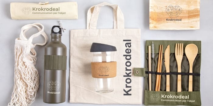 Objets publicitaires - Le welcome pack écologique et durable | Krokrodeal
