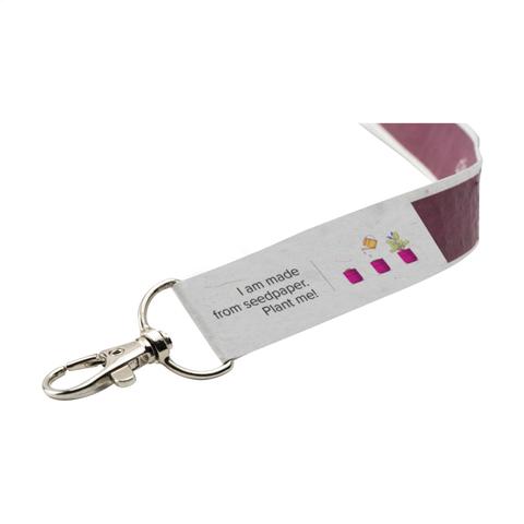 Seed Paper Lanyard 2 cm tour de cou | Arbre-et-plante,tour-de-cou pas cher