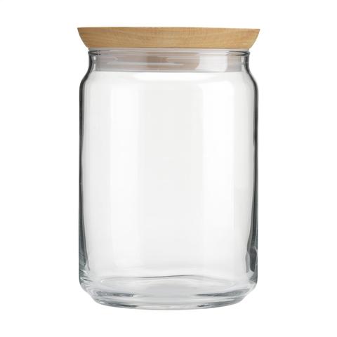 Wood Jar Pot de Rangement | Krokrodeal