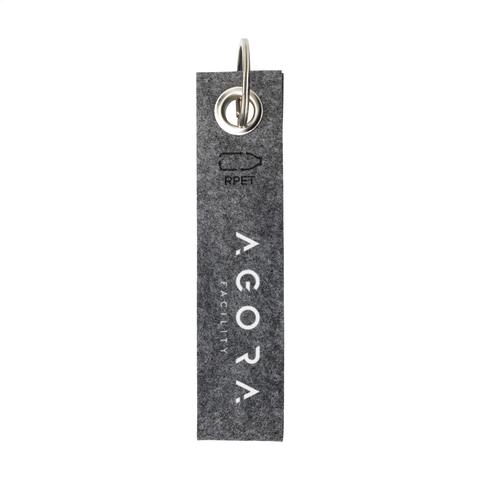 RPET Felt Keyring porte-clés | Krokrodeal