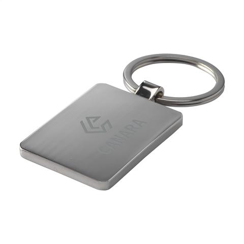 Bamboo Key Rectangle porte-clés | Krokrodeal