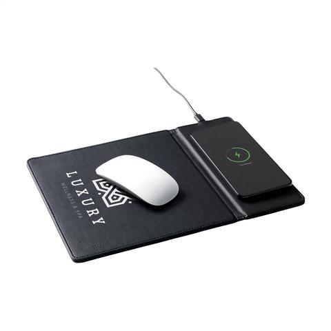 Recycled Wireless Charging Mousepad tapis de | Chargeur pas cher
