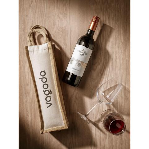 Jute Canvas Wine Bag sac à vin | Sac,vin pas cher
