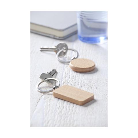 WoodKey Rectangle porte-clés | Porte-cle pas cher