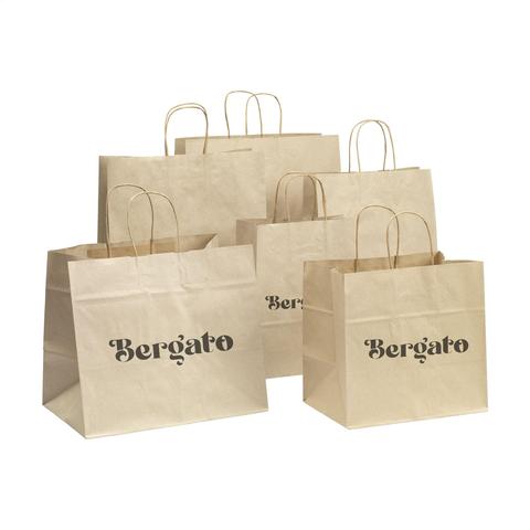 Leaf It Bag Large papier fibresherbe recyclées 90g/m² M | Sac pas cher