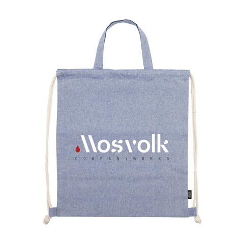 Recycled Cotton PromoBag Plus (180 g/m²) sac à dos | Krokrodeal