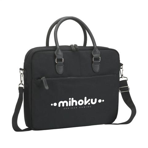 Denver Laptop Bag Recycled Canvas 15,6 inch | Krokrodeal