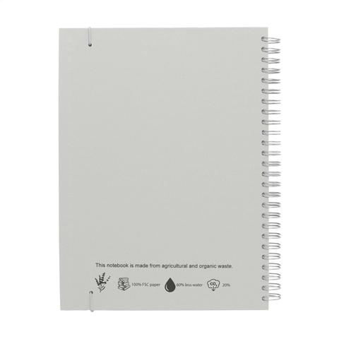 Bloc-note Agricultural Waste A5 -Hardcover 100 feuilles | Bloc-notes pas cher