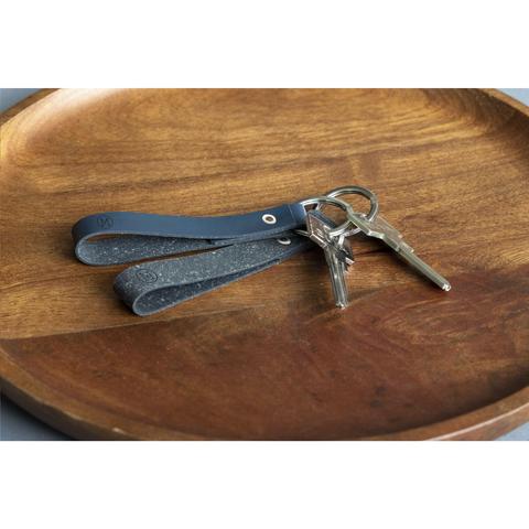 Recycled Leather Keyring porte-clés | Krokrodeal