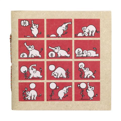 Elephant Poo Notebook Large bloc-notes | Bloc-notes pas cher