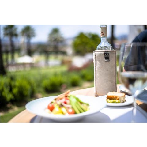 KYWIE Wine Cooler Suede seau à glace | Krokrodeal