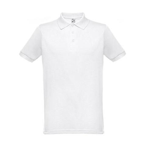 THC BERLIN WH. Polo à manches courtes pour homme. Couleur blanche | Polo pas cher
