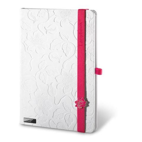 Bloc-notes - Lanybook innocent passion white | Krokrodeal