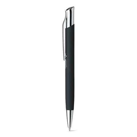 Stylo à bille en aluminium, finition rubber - Olaf soft | Stylo pas cher