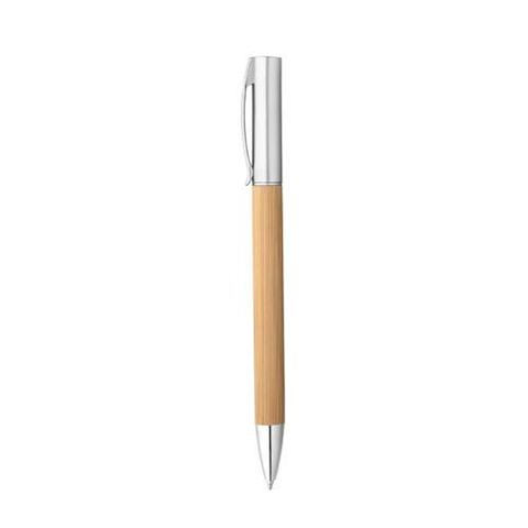 Stylo bille en bambou et ABS avec mécanisme twist - Beal | Stylo pas cher