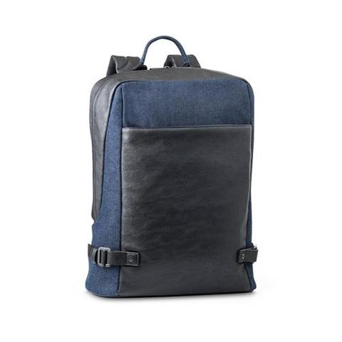 Sac à dos pour ordinateur portable jusqu'à 15.6" en denim et PU - Divergent backpack i | Sac pas cher
