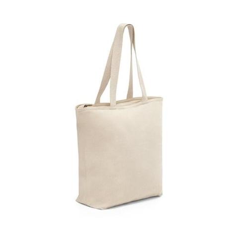 Sac 100% coton avec fermeture éclair (280 g/m²) - Hackney | Sac pas cher