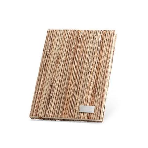 Bloc-notes A5 en fibre de paille naturelle - Neruda | Boite,bloc-notes pas cher