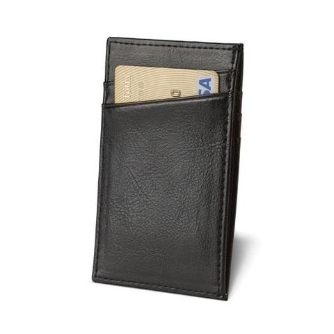 Porte-cartes en cuir avec blocage RFID - Kutcher | Boite,rfid,porte-carte pas cher