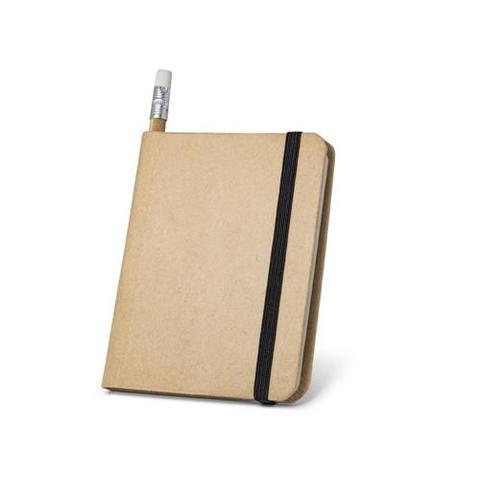 Bloc-notes A7 avec feuilles non-lignées - Bronte | Bloc-notes pas cher