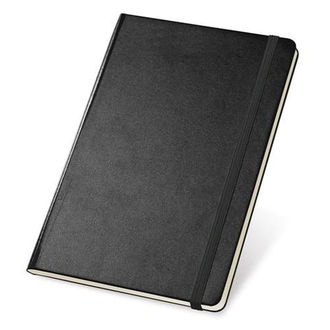 Bloc notes A5 à feuilles lignées en couleur ivoire - Twain | Bloc-notes pas cher
