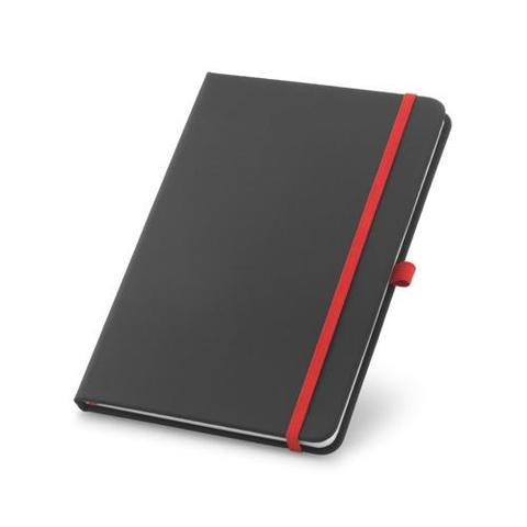 Bloc notes A5 en PU avec pages lignées - Corbin | Bloc-notes pas cher