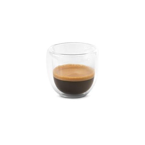 Set à café en verre isotherme avec 2 verres - Expresso | Verre,boite,cuisine pas cher