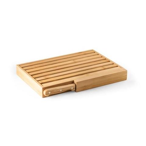 Planche à pain en bambou avec couteau inox - Passard | Couteaux,cuisine pas cher