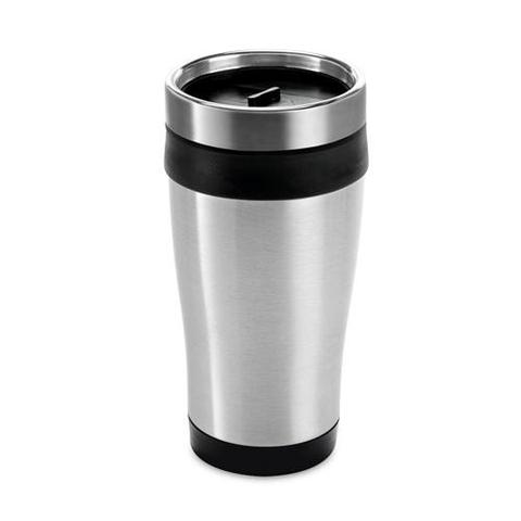 Gobelet de voyage en acier inoxydable et PP 420 mL - Batum | Mug,voyage pas cher