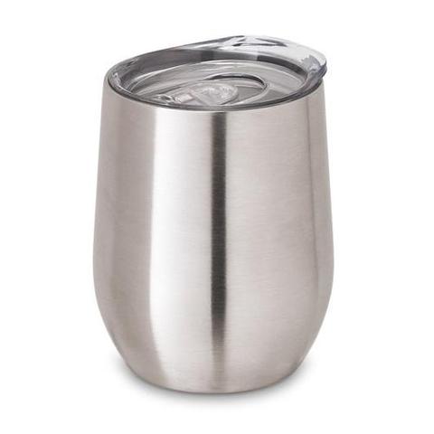 Verre de voyage en acier inoxydable 400 mL - Ronde | Mug,verre,voyage pas cher