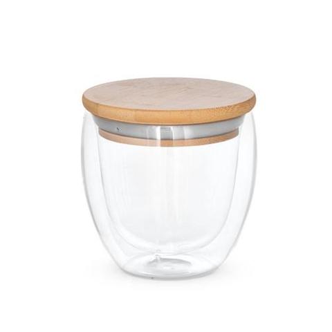 Tasse de voyage 250mL en verre borosilicate - Ecuador 250 | Krokrodeal