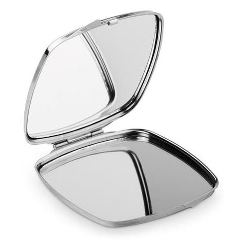 Double miroir de sac à main en métal - Shimmer | Mirroir,cosmétique & bien-être,sac pas cher