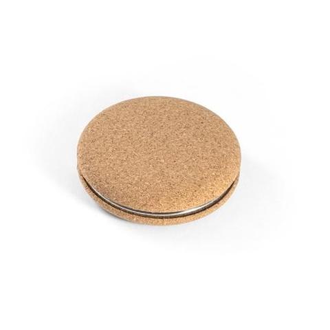 Miroir de sac à main double en liège - Tilbury | Krokrodeal