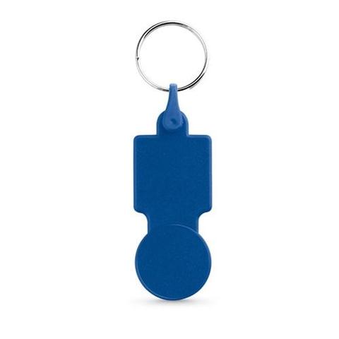 Porte-clés jeton pour charriots en PS - Sullivan | Jeton,porte-cle pas cher
