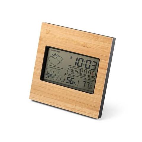 Station de bureau en ABS et bambou - Bromley | Station-meteo pas cher