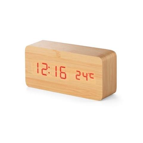 Horloge de table en MDF - Darwin | Krokrodeal