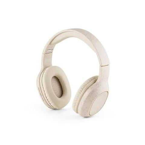 Casque audio sans fil en ABS et fibre de paille de blé - Feynman | Musique pas cher