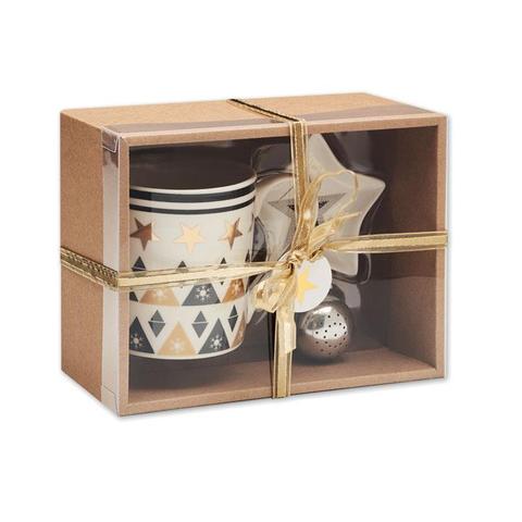 Tasse, soucoupe et infuseur - Unique | Krokrodeal