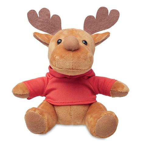 Renne en peluche avec capuche - Rudolph | Krokrodeal