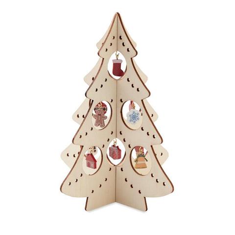 Décoration de sapin en bois - Silueta | Noel,decoration pas cher
