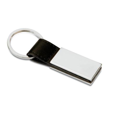 Porte-clés PU et métal - Rectanglo | Porte-cle pas cher