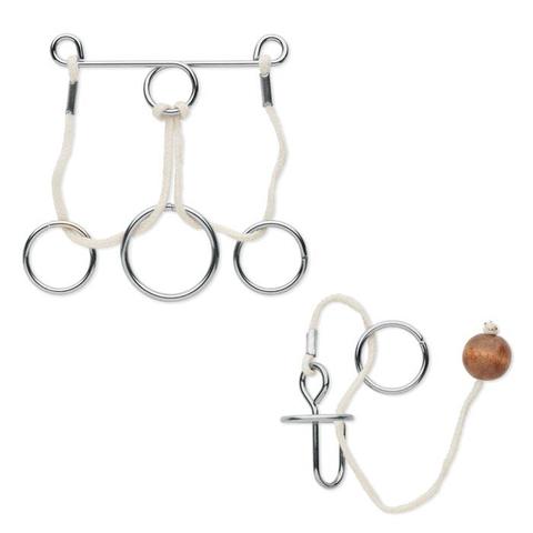 Jeu de 2 casse-tête en métal - Connection | Jeux,jouets pas cher