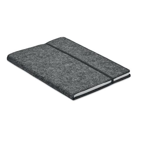 Carnet A5 en feutre RPET - Feltbook | Bloc-notes pas cher