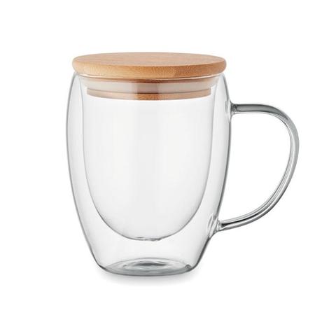 Mug en verre double paroi 300ml - Tiral | Mug,verre pas cher