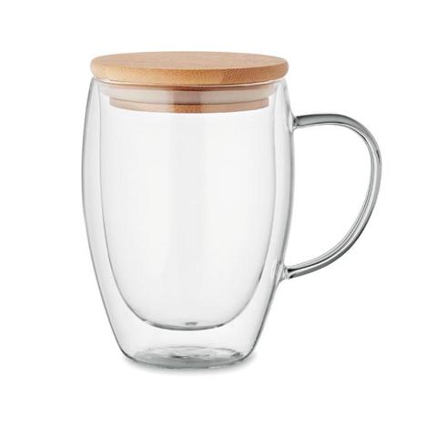 Mug en verre double paroi 350ml - Tirol | Mug,verre pas cher