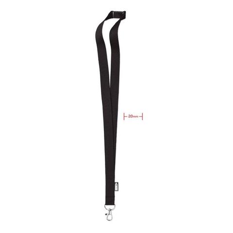 Lanyard en RPET - Lany rpet | Tour-de-cou pas cher