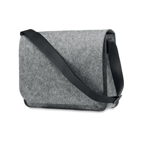 Sac messager en feutre RPET - Baglo | Sac pas cher
