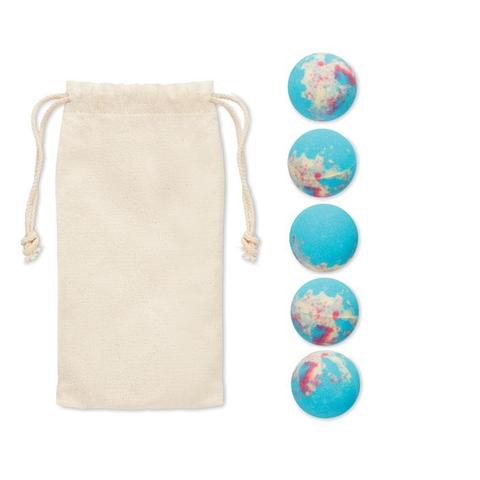 5 bombes de bain senteur marine - Explote | Krokrodeal
