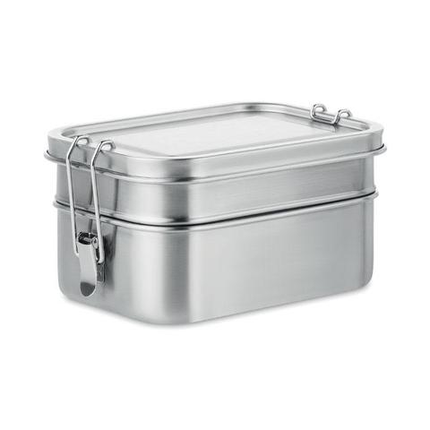 Boîte à lunch en acier inox. - Double chan | Lunchbox,boite pas cher