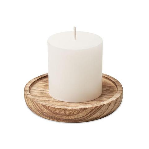 Bougeoir rond avec bougie - Pentas | Decoration,bougie pas cher